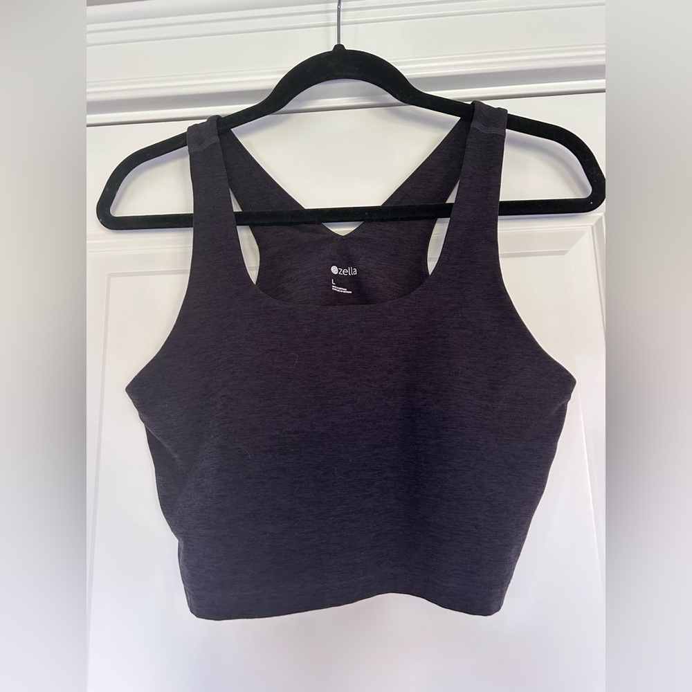 Zella Renew Mélange Support Crop Top